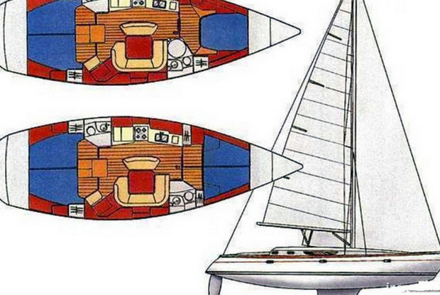 Sun Odyssey 45.1 - 4 cab., Volos