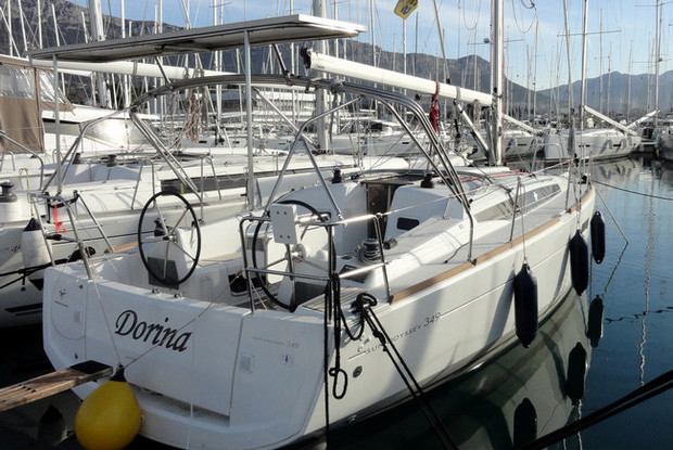 Sun Odyssey 349, Pula