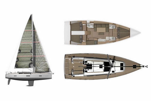 Dufour 460 GL - 5 cab., Trogir