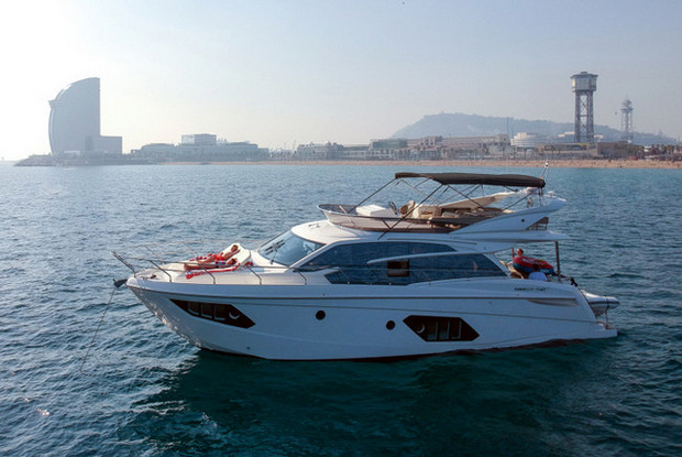 Absolute 52 Fly Spain Barcelona Steady Rider 2017 Yacht Charter Rent A Boat
