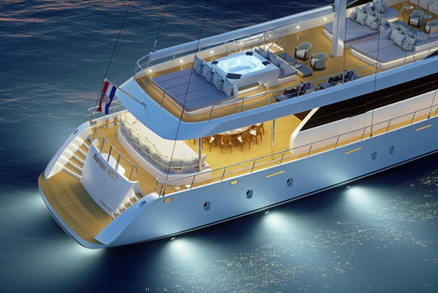 MS Custom Aurum Sky, Split
