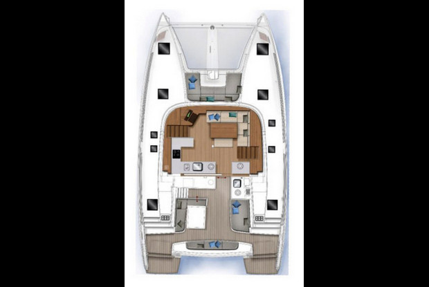 Lagoon 46 - 4 + 2 cab., Trogir