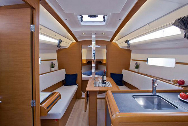 Sun Odyssey 349, Pula